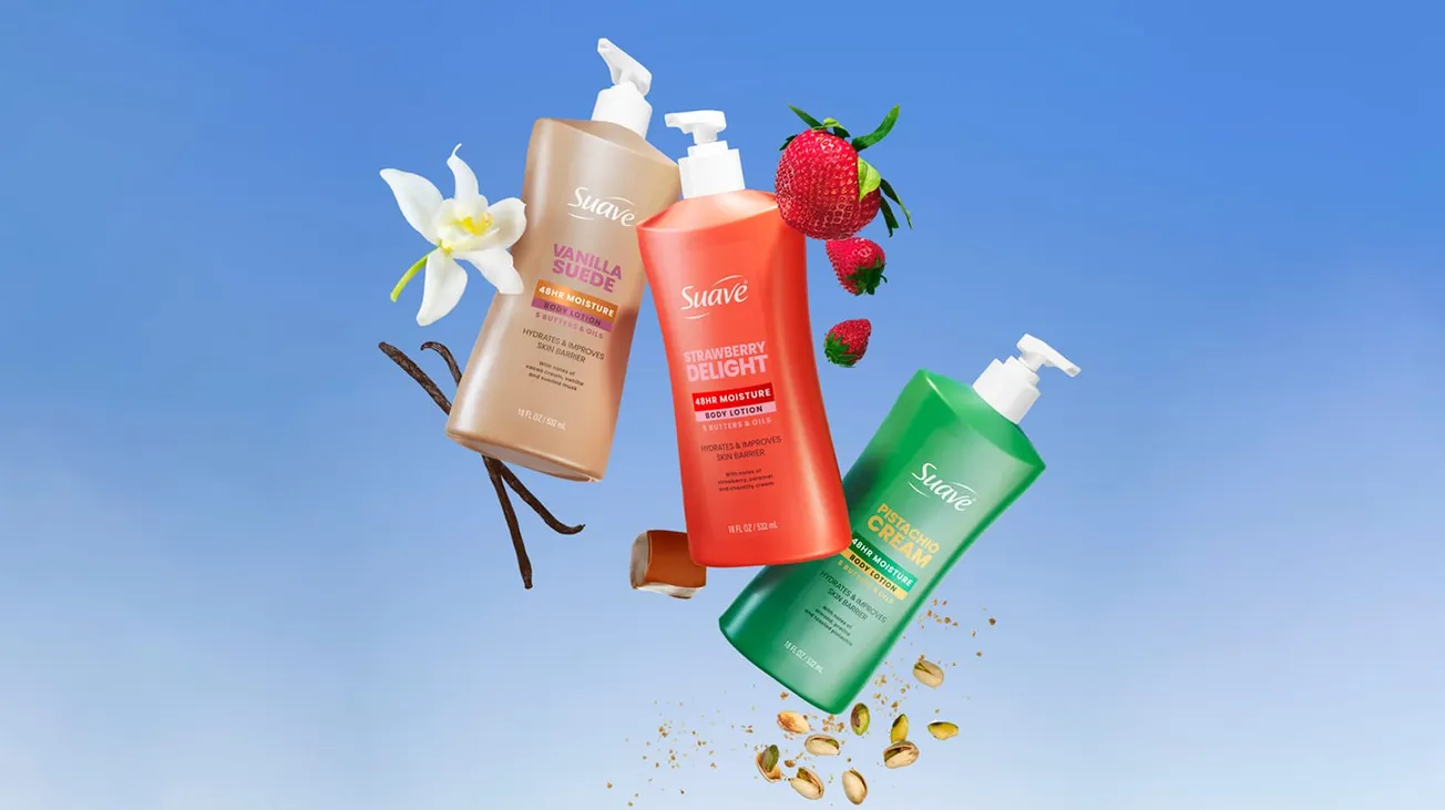 Suave debuts Gourmand Body Lotion line delivering 48-hour hydration