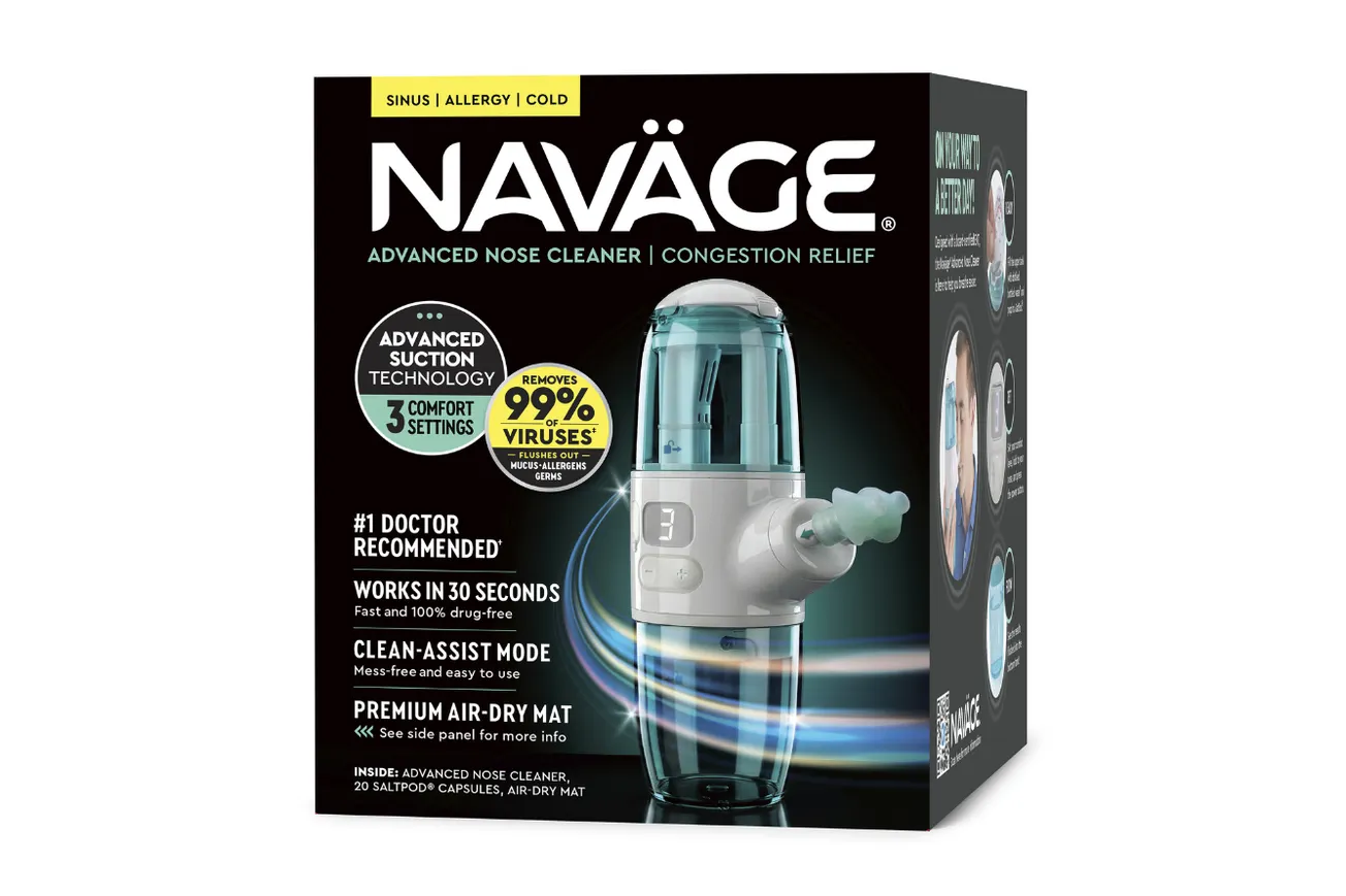 Naväge introduces its most advanced nose cleaner yet for fast, smart congestion relief