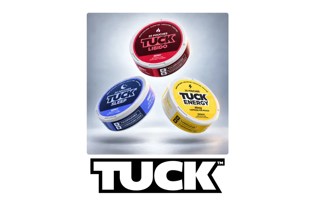TUCK launches 10-category nicotine-free pouch lineup