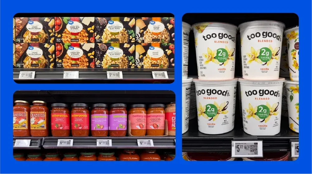 Walmart uses digital shelf labels to guide shoppers