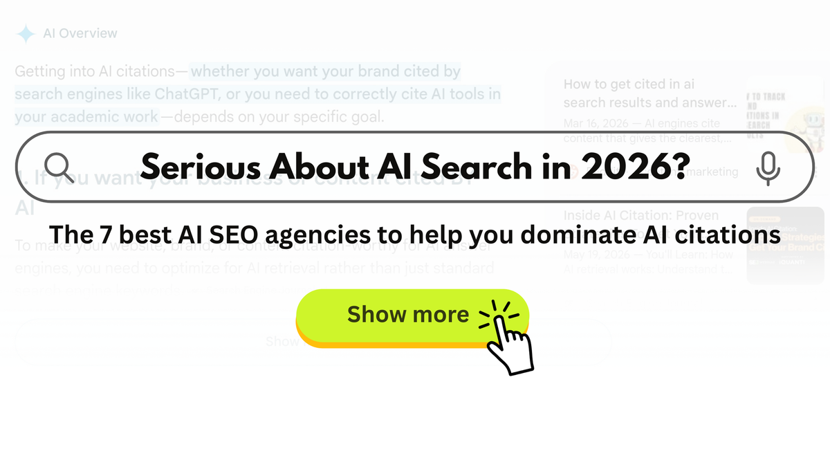 7 Best AI SEO Agencies for Brands Serious About AI Search in 2026