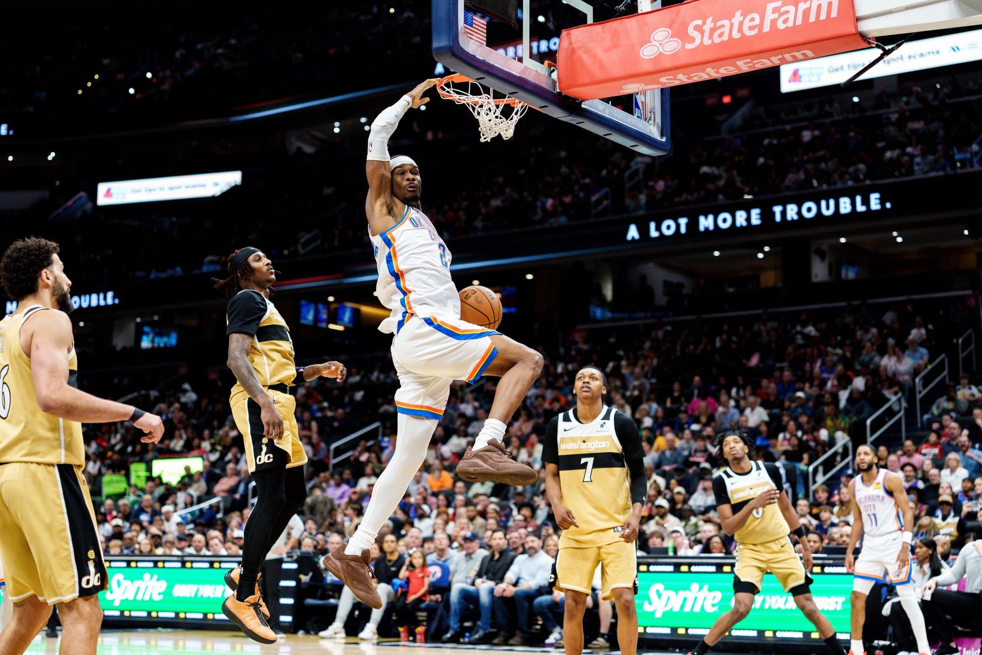 Washington Wizards vs Oklahoma City Thunder