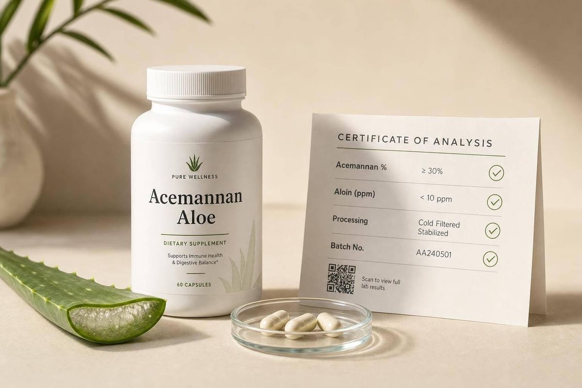 How to Choose an Acemannan Aloe Supplement That Fits Your Wellness Routine