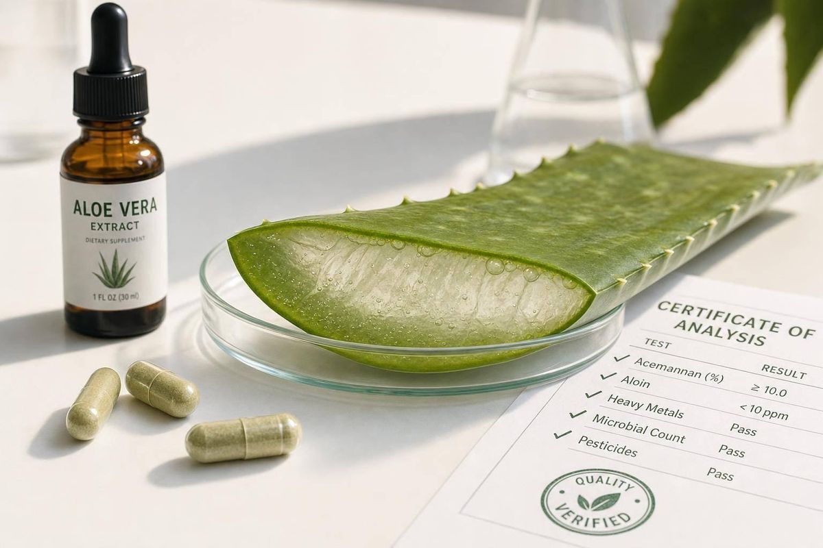 How to Compare Aloe Supplements: Purity, Potency, and Processing Matters