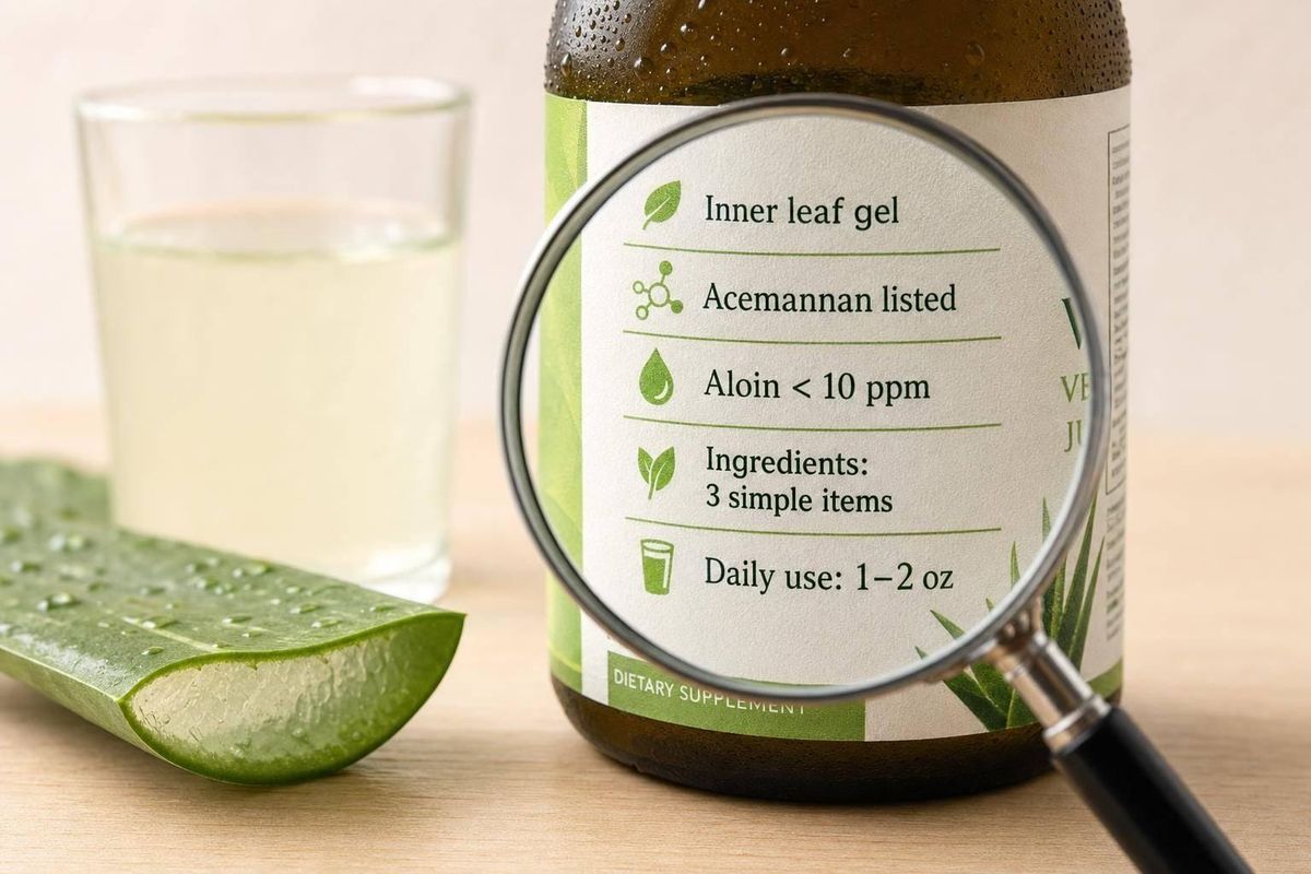 How to Spot an Aloe Product Designed for Daily Digestive Support