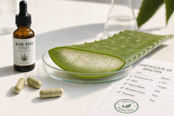 How to Compare Aloe Supplements: Purity, Potency, and Processing Matters