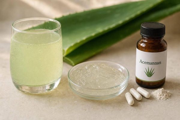 The Difference Between Aloe Juice, Aloe Gel, and Acemannan Supplements