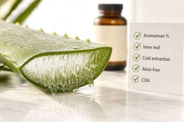 Aloe Supplements Explained: Quality Markers That Matter