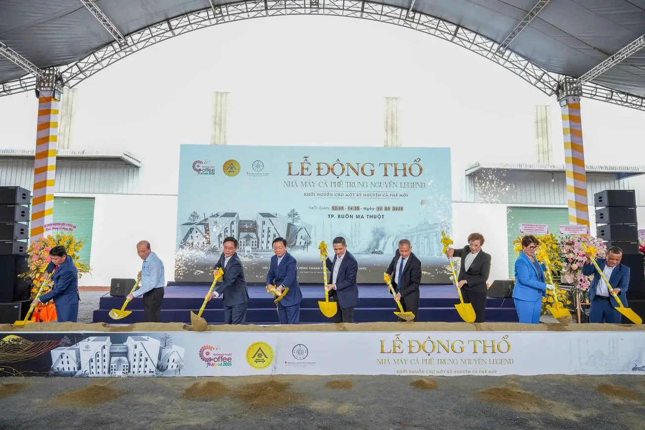 Trung Nguyen Legend breaks ground on new 530,000sq ft facility