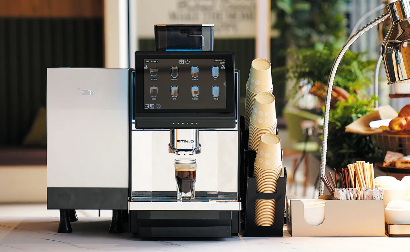 Jetinno’s JL36 – where cutting-edge design elevates hospitality coffee experiences