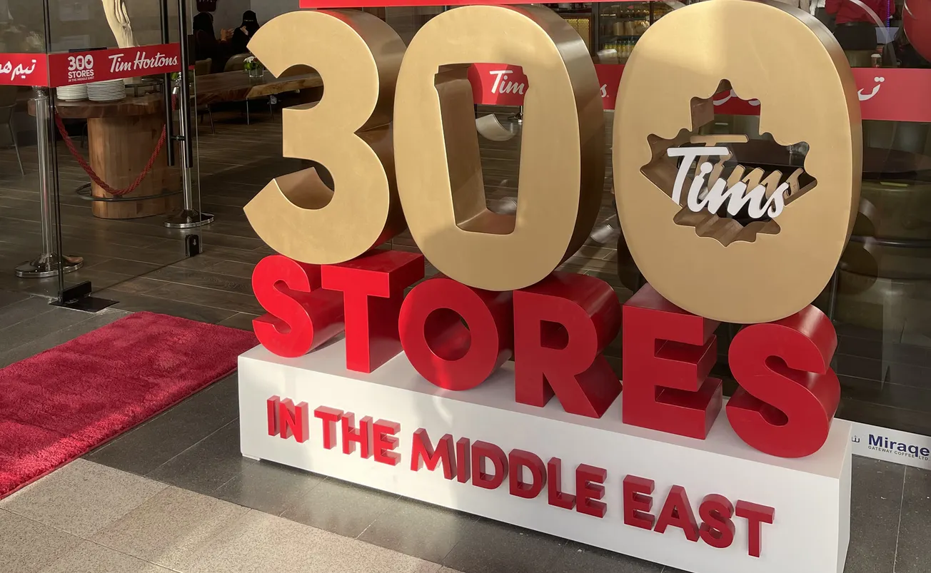 AG Café opens Tim Hortons’ 300th Middle East store with new Saudi outlet
