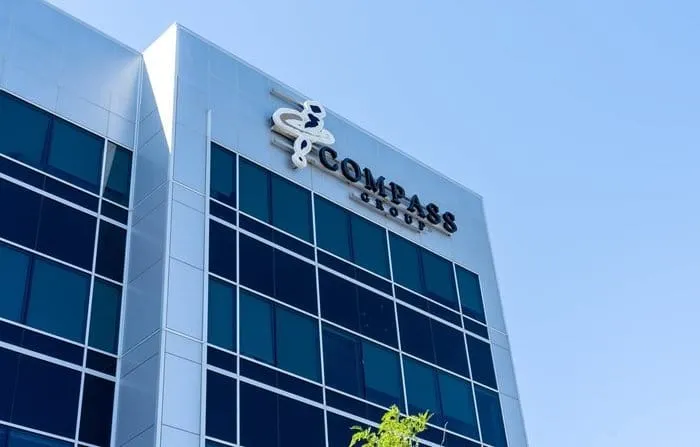 Compass Group posts strong North America and Europe sales – but plans to exit China