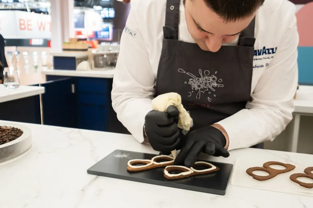 Lavazza’s Tales of Italy partners with pastry maestro Fabrizio Fiorani at Sirha Lyon