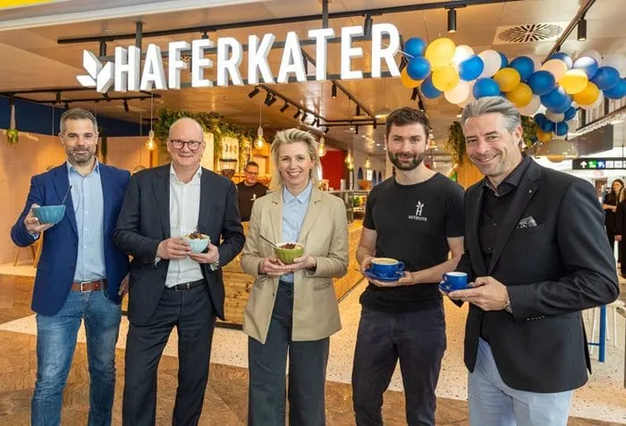 Germany’s Haferkater makes international debut at Vienna Airport