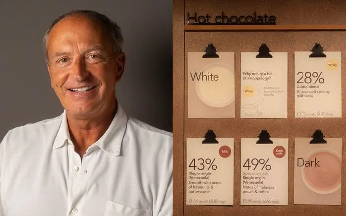 Knoops appoints Pret A Manger and itsu founder Julian Metcalfe as Non-Executive Director