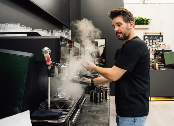 German Latte Art Champion stays ahead of the game with WMF espresso NEXT