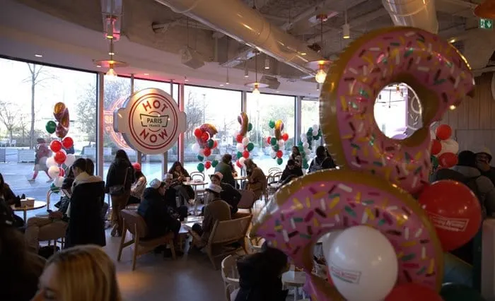 Krispy Kreme opens first flagship store in France
