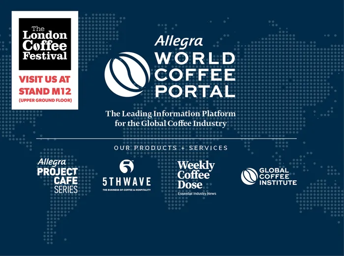 Join World Coffee Portal and 5THWAVE at The London Coffee Festival 2023