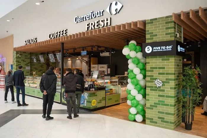 Romania’s 5 to go launches ‘Coffee Corner’ partnership with Carrefour