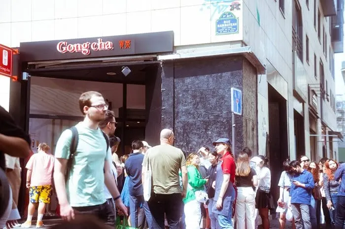 Gong cha opens first of 200 planned stores in France