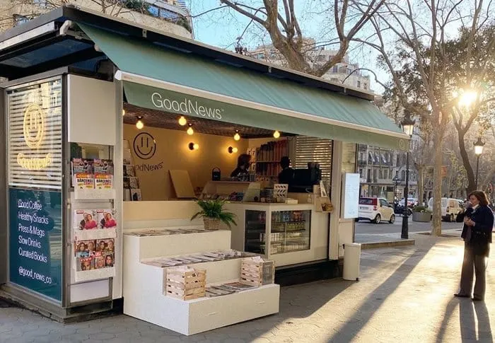 Spanish startup GoodNews raises €11m for coffee-newsstand concept