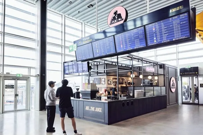 Joe & The Juice reaches 350 stores with Copenhagen Airport outlet