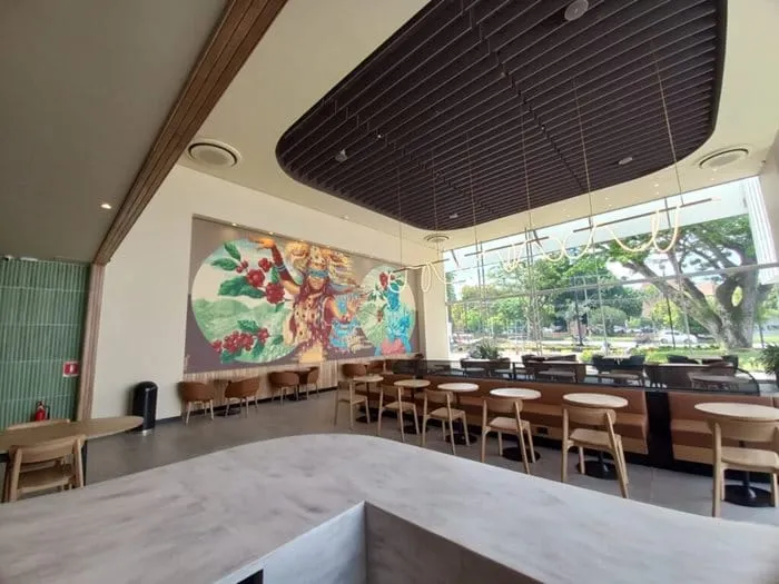 Starbucks opens first drive-thru store in Colombia