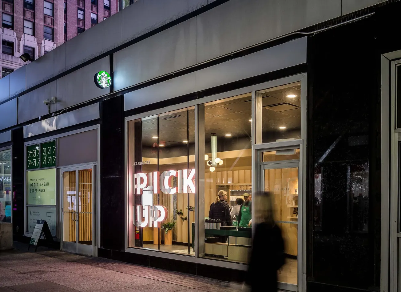 Starbucks to axe pickup-only stores in the US