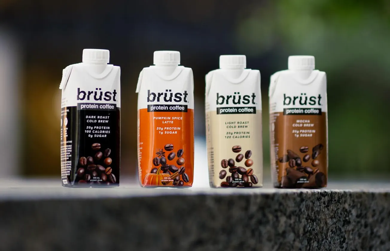 Clearstone Capital acquires RTD protein coffee brand, Brüst Beverages