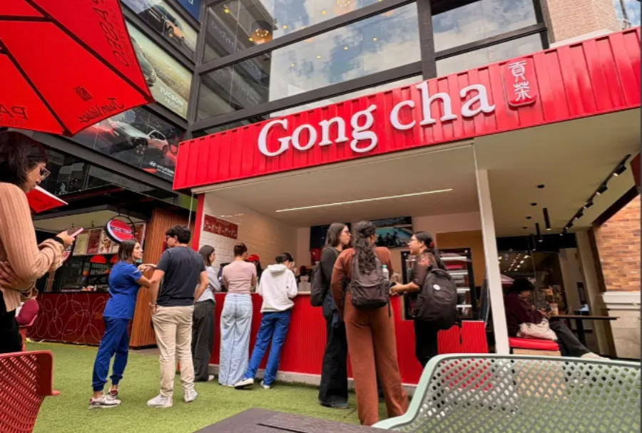 Gong cha enters third new market in three weeks