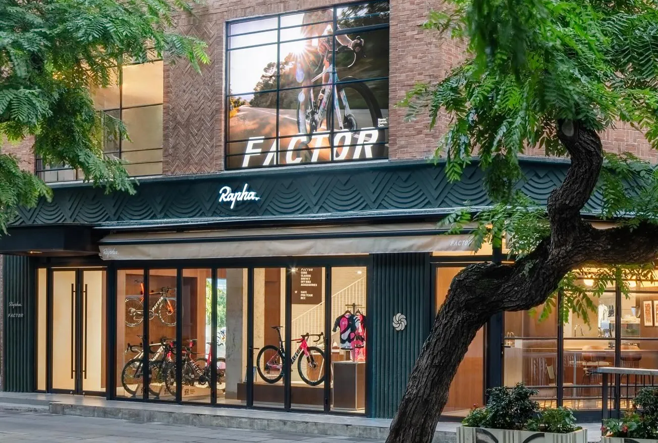 UK cycling apparel brand Rapha launches Clubhouse café concept in China