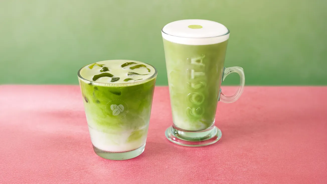 Costa Coffee goes with the flow to launch new matcha range
