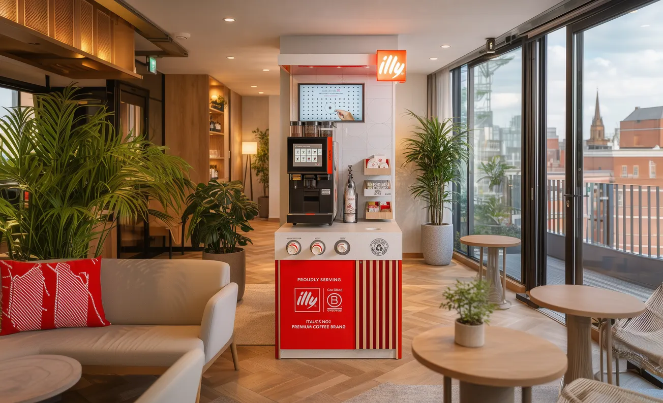 Italy’s illycaffè enters competitive UK premium self-serve vending market