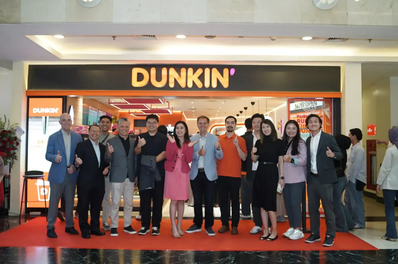 Dunkin’ unveils more modern café concept in Indonesia