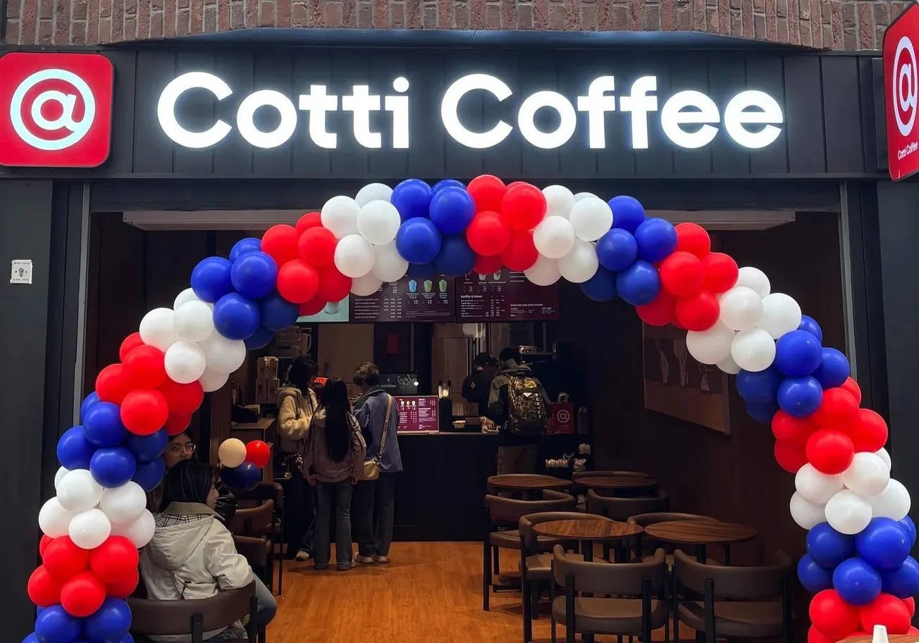 China’s Cotti Coffee enters sixth European market in less than six months