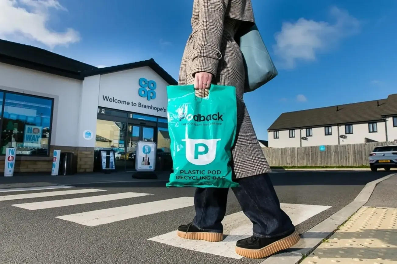 Podback expands coffee capsule recycling to over 200 Co-op supermarkets