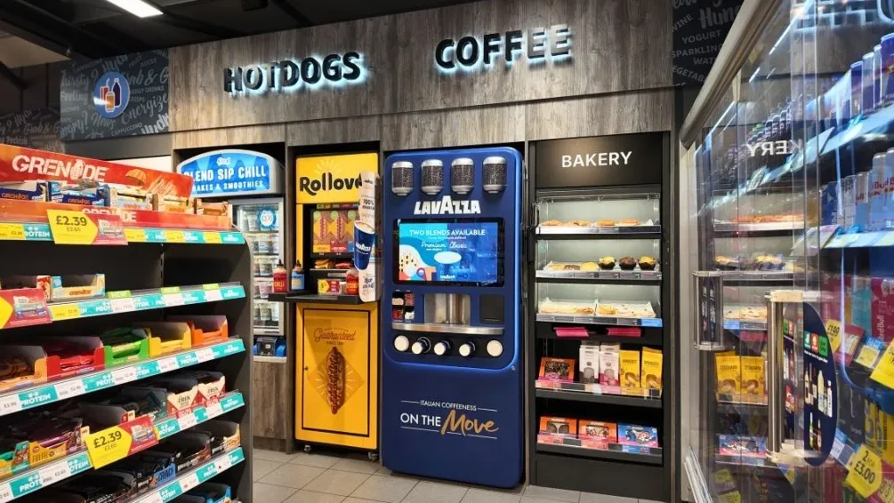 Coffee 24/7: Lavazza Professional signs major UK self-serve coffee vending deal