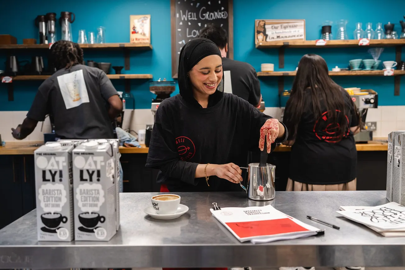 Oatly gives UK coffee careers a £1m boost with Well Grounded partnership