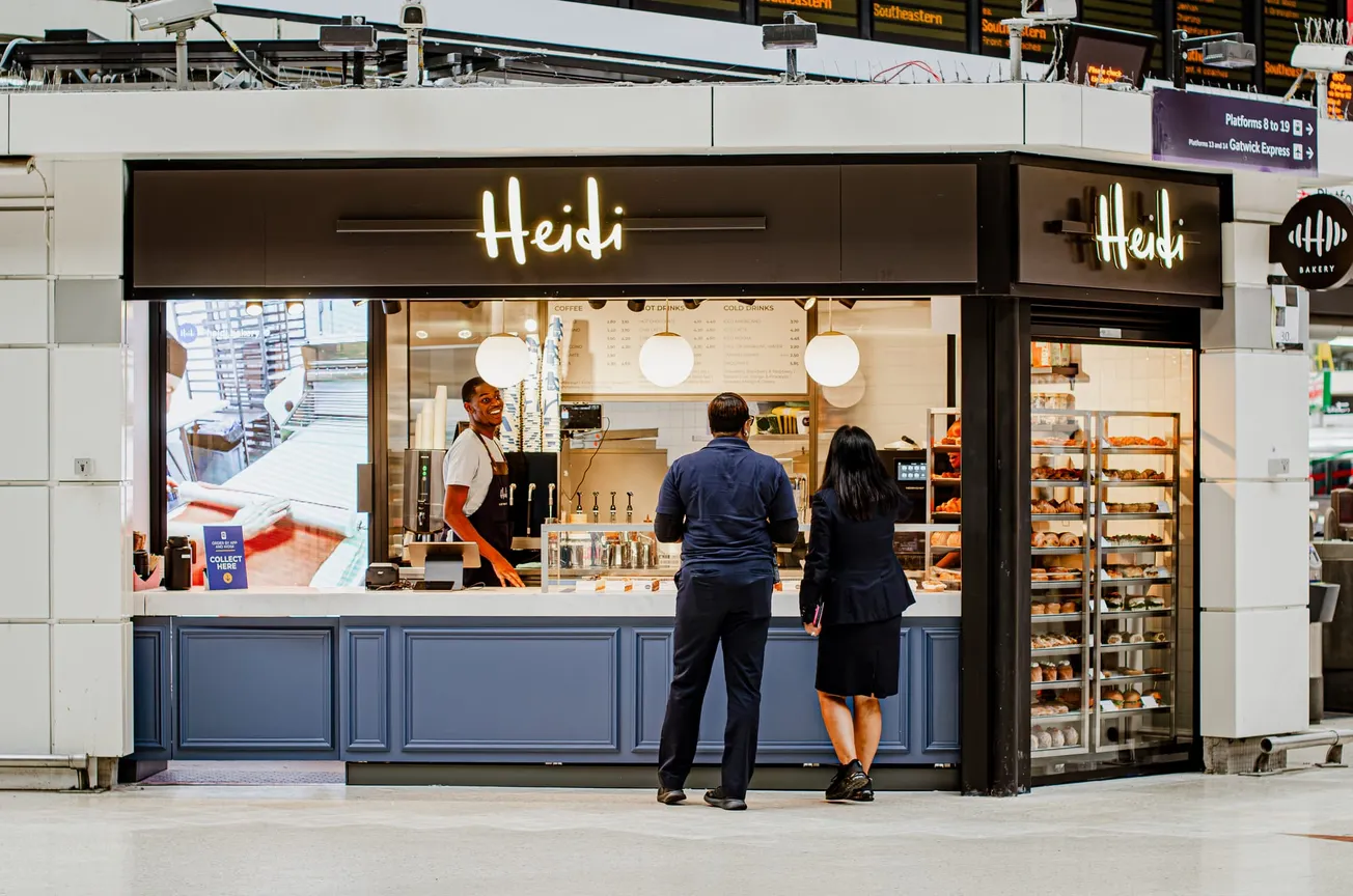 The UK’s Heidi Bakery enters to-go travel retail with London Victoria launch