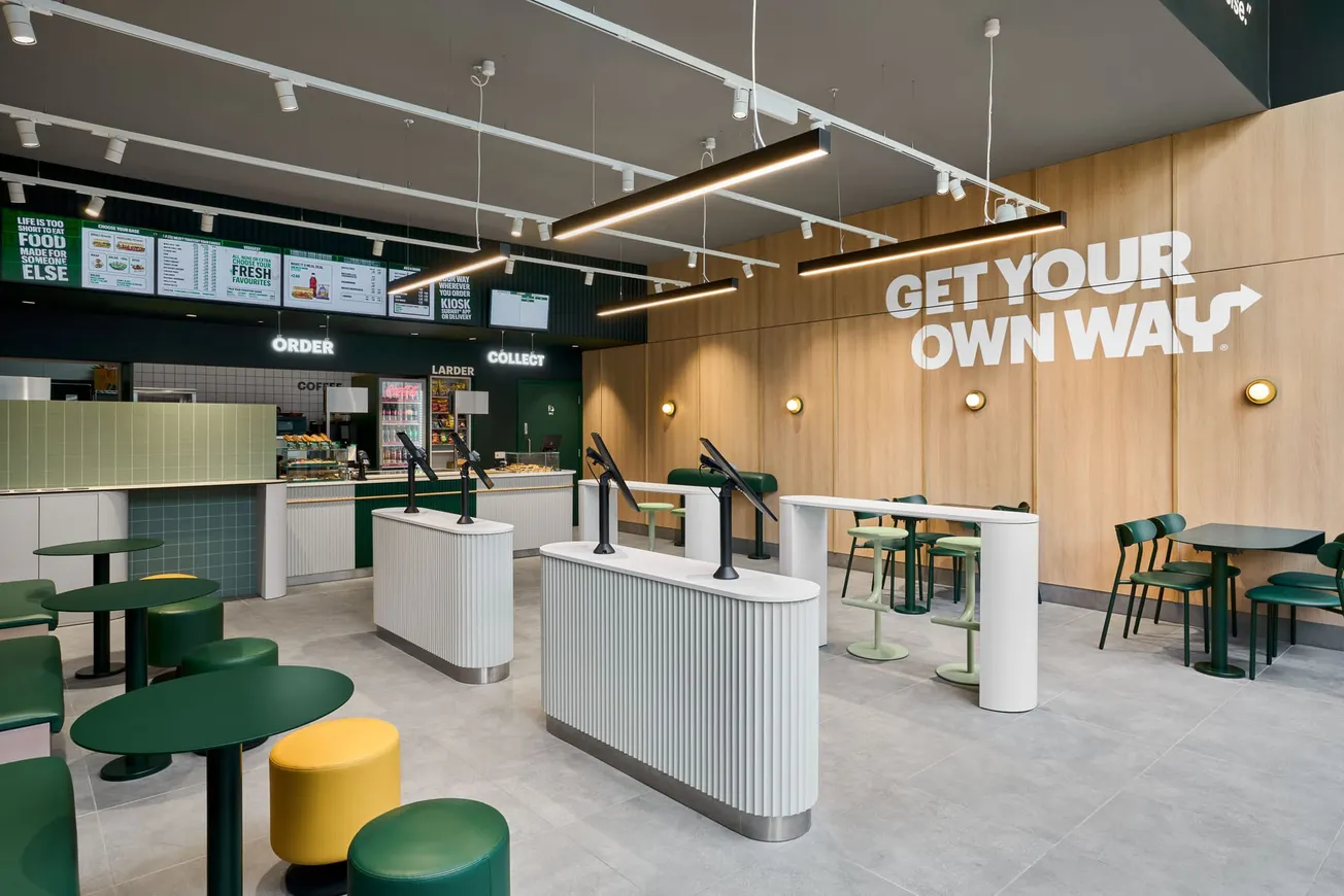 Subway to take on UK coffee chains with major investment in stores