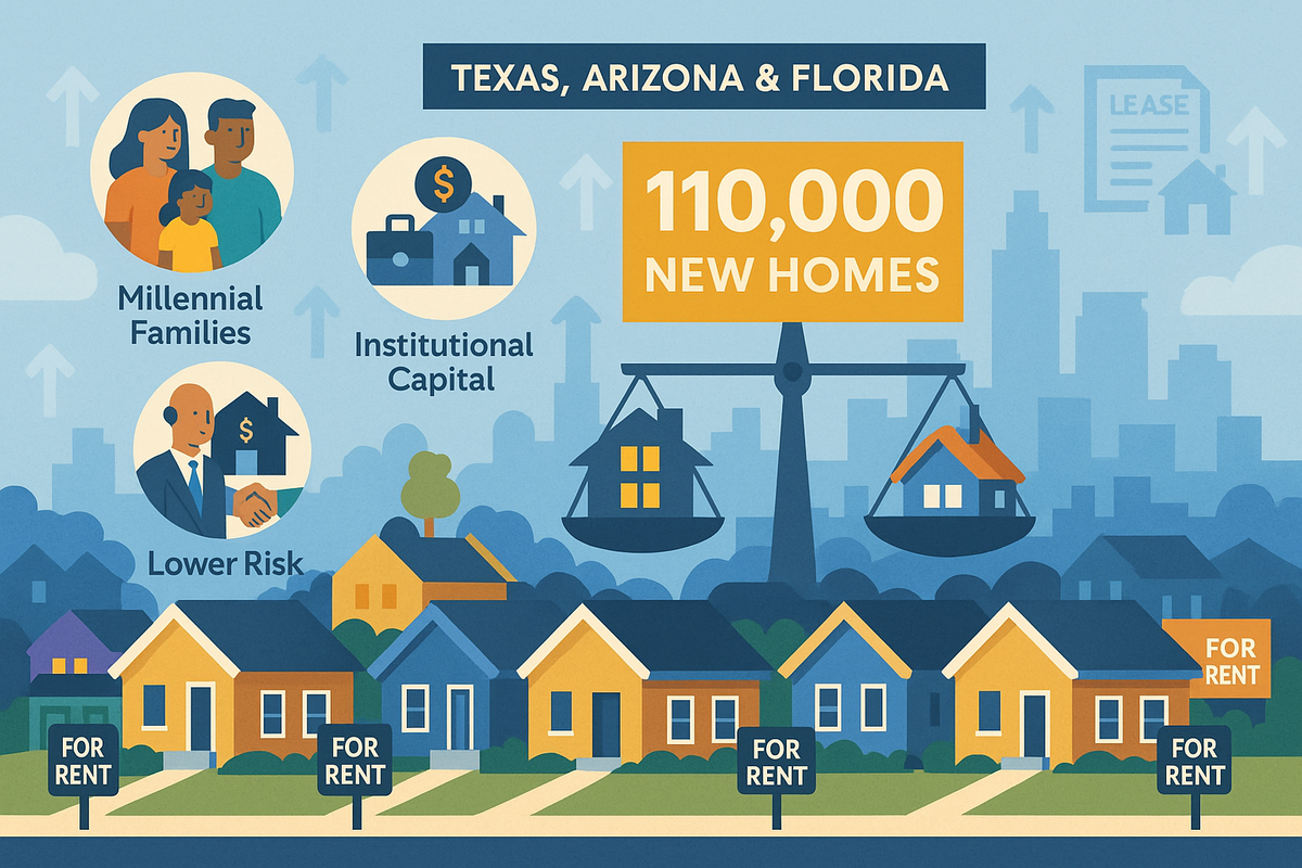 Build‑to‑Rent Boom: 110 000 Brand‑New Houses Head for the Rental Market