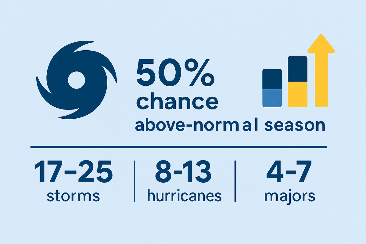 NOAA’s 2025 Hurricane Outlook Points to Another Rough Atlantic Season