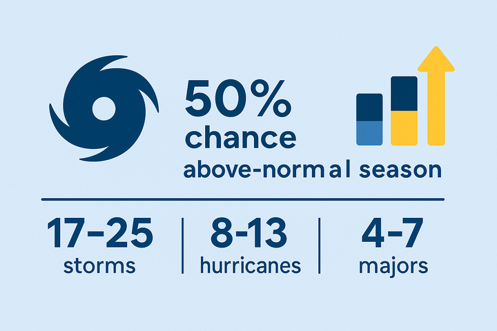 NOAA’s 2025 Hurricane Outlook Points to Another Rough Atlantic Season