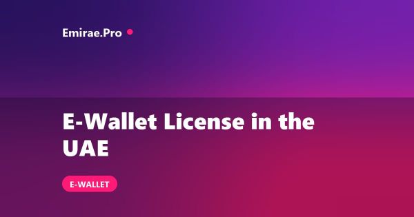 E Wallet License in the UAE: How Digital Wallets Are Regulated Under SVF Rules