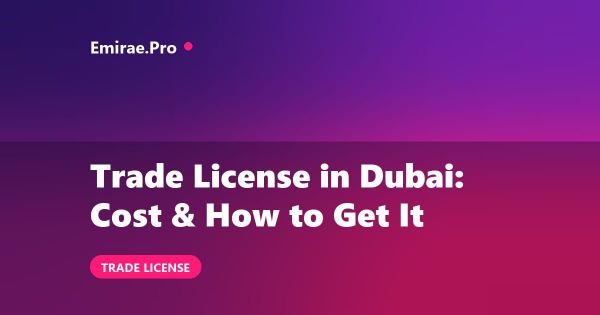 How to Get a Trade License in Dubai: Cost, Requirements and Process