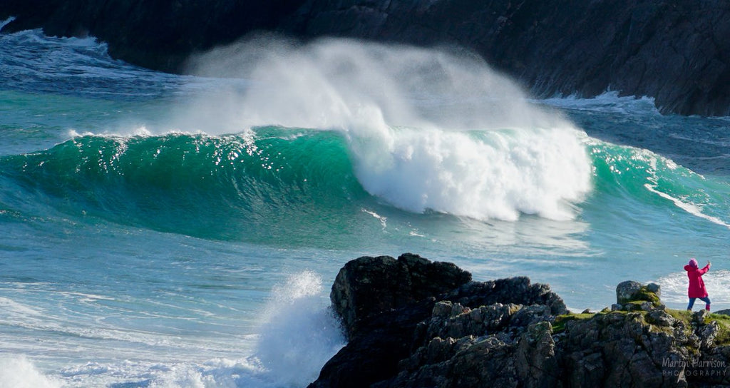 Waves crashing on the beach at Durness, Sutherland by HappyOnTheHills @HappyOnTheHills