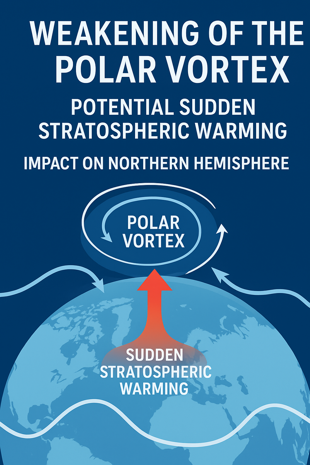 Polar Vortex Weakening: Sudden Stratospheric Warming Explained