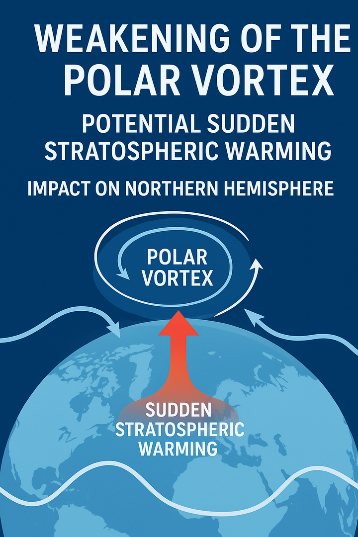 Polar Vortex Weakening: Sudden Stratospheric Warming Explained