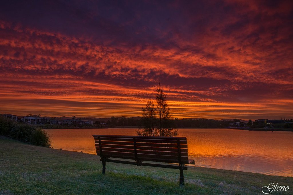 Please_take_a_seat_and_enjoy_the_sunset._Varsity_Lakes_Australia_by_Glen_Anderson_Gleno_1024x1024