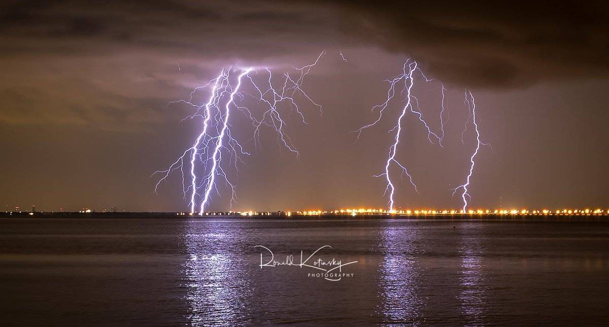 The 4 Bolts of Doom - Tampa Bay - Florida by Ronald Kotinsky @rkotinsky